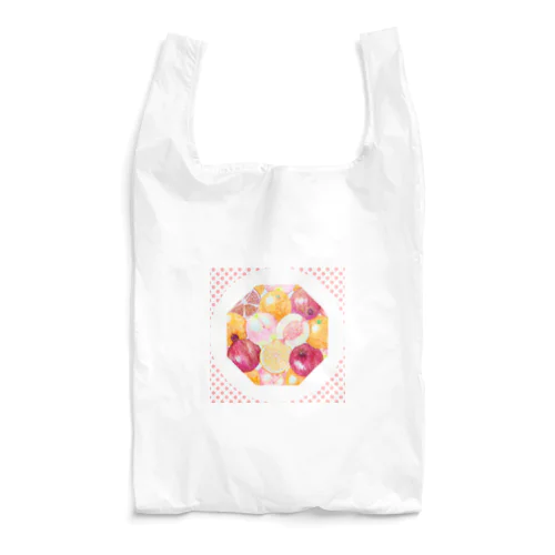 幸運を呼ぶスピリチュアルフルーツ☆「三柑の実」&水玉 Reusable Bag