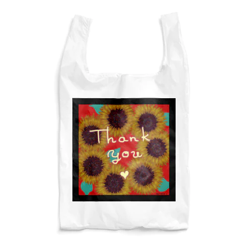 [ Thanks Sunflower ] Reusable Bag