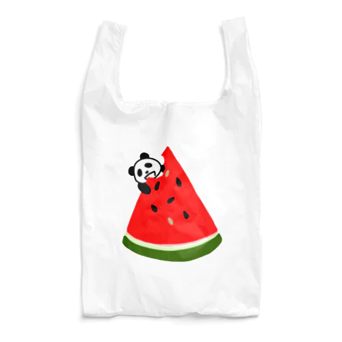 スイカ★パンダ Watermelon Panda エコバッグ