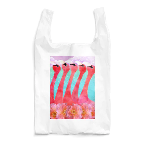 ピンクフラミンゴ Reusable Bag