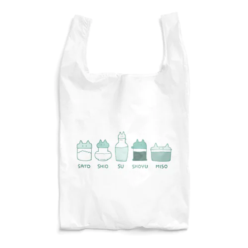 さしすせそネコ Reusable Bag