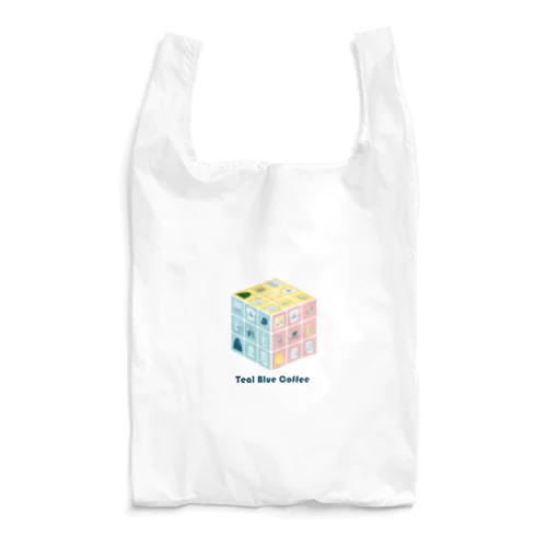 TealBlueItems _Cube COMPLETE Ver. Reusable Bag