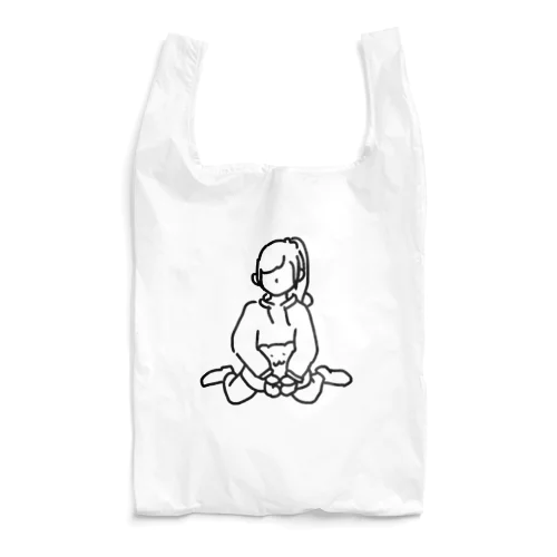 ポニーテールがあるwithくまぞう Reusable Bag