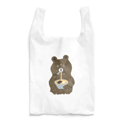 kuma and ramen / クマとラーメン Reusable Bag