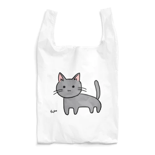 灰色ねこちゃん Reusable Bag