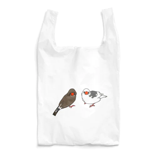 キンカチョウ　yukiji＆ieji Reusable Bag