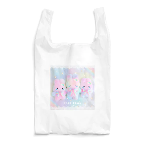 虹色泣き虫ふわうさ Reusable Bag