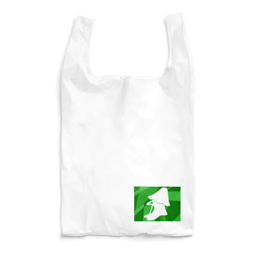 わたがしデザイン（緑・白） Reusable Bag