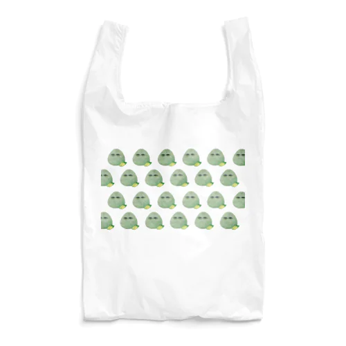 こんぶおにぎり羅列 Reusable Bag