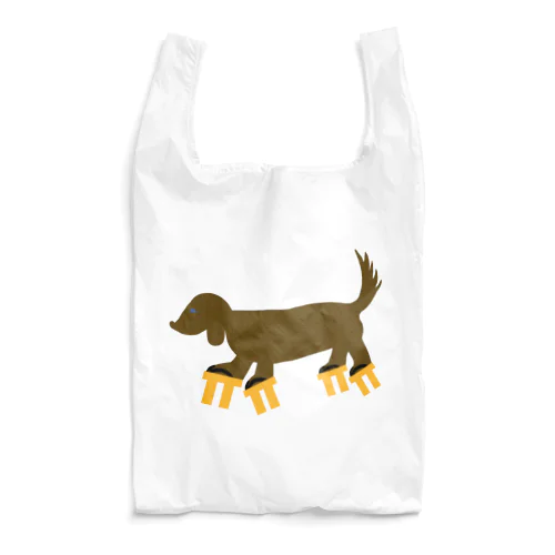 高下駄を履いた犬 Reusable Bag