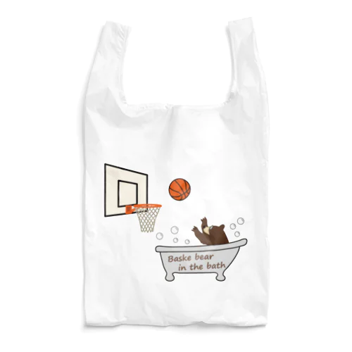 バスケベアーインザバス Reusable Bag