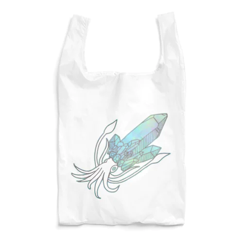 鉱イカ【青】 Reusable Bag