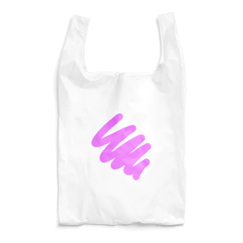 モヤモヤ(むらさき) Reusable Bag