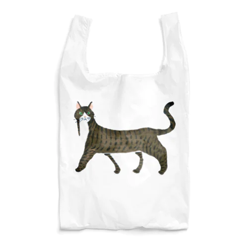 きじしろねこ Reusable Bag