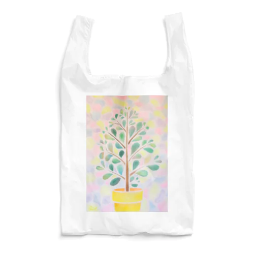 ミズノリエ「鉢植えの木」 Reusable Bag