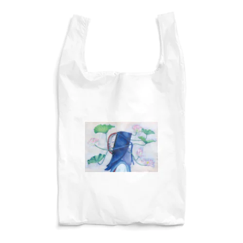 花に寄生される少女 Reusable Bag