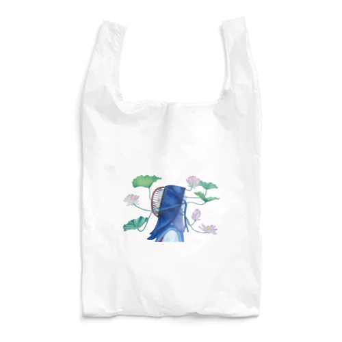 花に寄生される少女 Reusable Bag