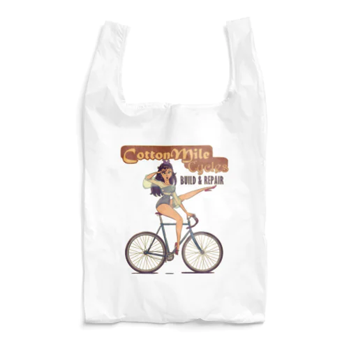 "Cotton Mile Cycles" エコバッグ