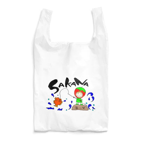 いっちゃんの魚釣り Reusable Bag