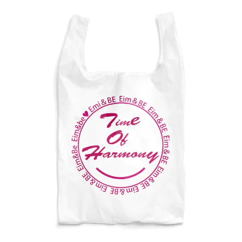 Time of harmony(ピンクロゴ) Reusable Bag