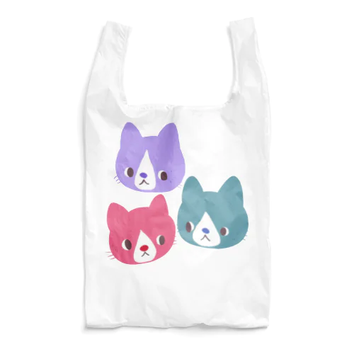 どデカくれよん猫 123 Reusable Bag