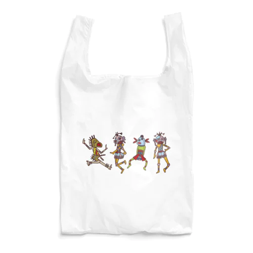 とある部族の四兄弟。 Reusable Bag