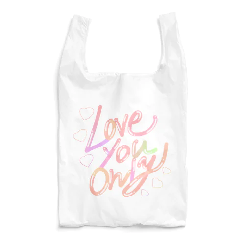 Love you only♡ 前面 Reusable Bag