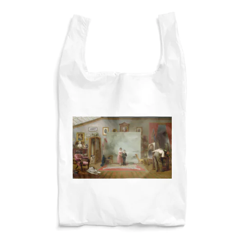トーマス・ル・クリア 《肖像画のある室内》 Reusable Bag