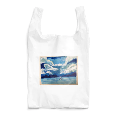 海辺に浮かぶ船 Reusable Bag