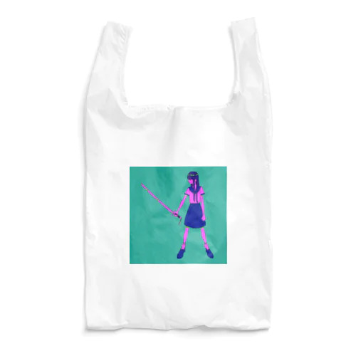 KATANA girl Reusable Bag