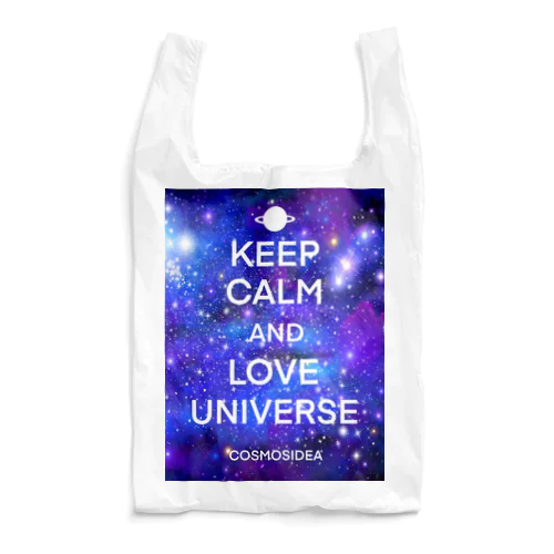 KEEP CALM AND LOVE UNIVERSE Reusable Bag