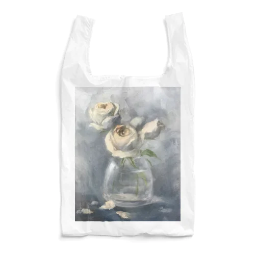 白バラが好き Reusable Bag