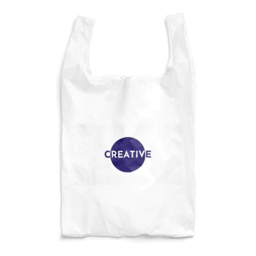 blue creative Reusable Bag