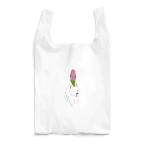 ウェスティーにヒヤシンス Reusable Bag