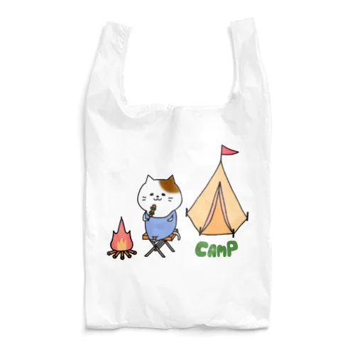 キャンプねこさん Reusable Bag