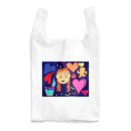 Broken heart makes people stronger‼︎💔👩🏻‍🦰💪🏻🔥 Reusable Bag