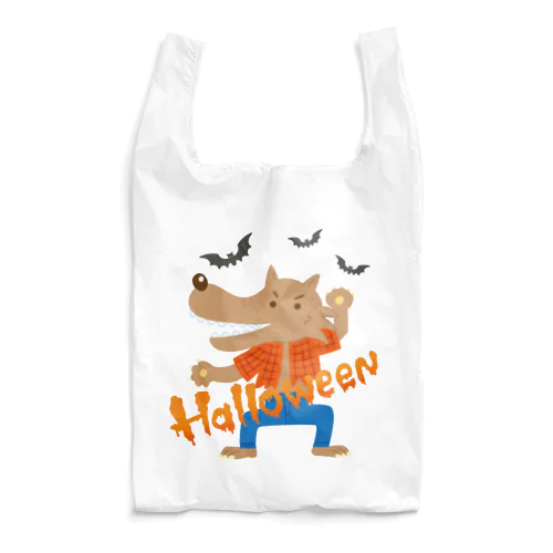 HALLOWEEN_オオカミ男 Reusable Bag