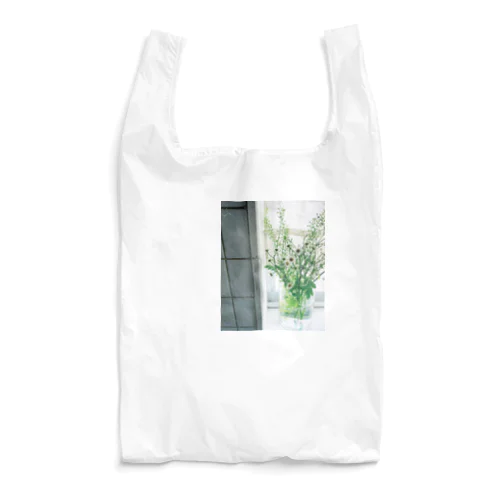 しろいお花 Reusable Bag