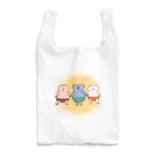 ぱくぱく村の希望の星たち Reusable Bag