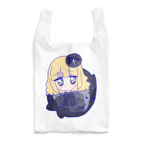 ゴシックロリィタちゃん🖤 Reusable Bag