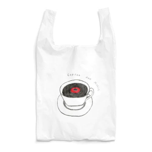 COFFEE AND MUSIC Reusable Bag