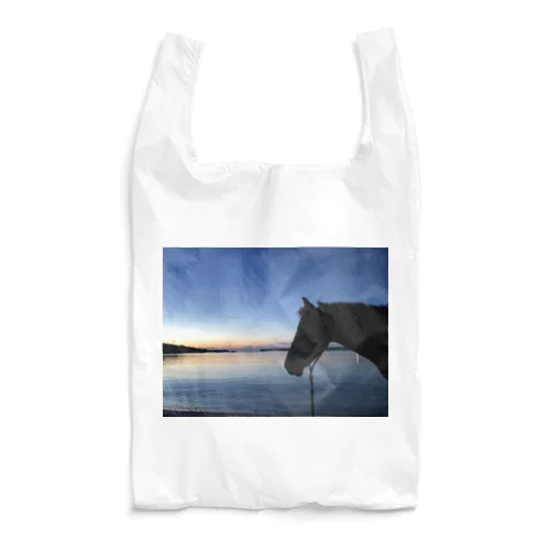 夕暮れの馬 Reusable Bag