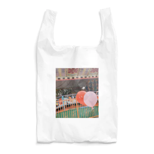 ニッコリ風船かも Reusable Bag