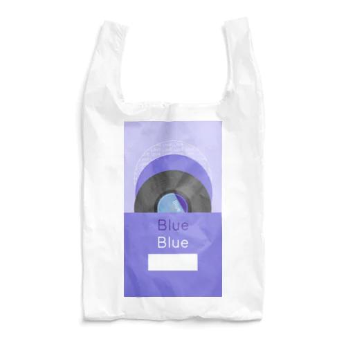 推し色★Blue レコード Reusable Bag