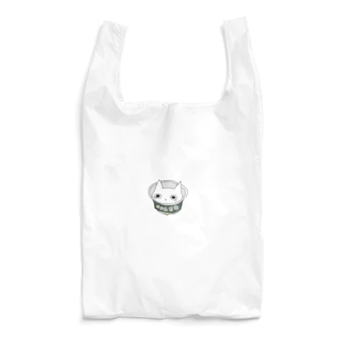 にゃん兵衛。（顔だけver.） Reusable Bag