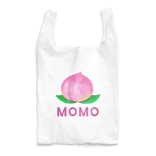 桃のTシャツ・パーカー・マグカップ可愛いグッズ Reusable Bag