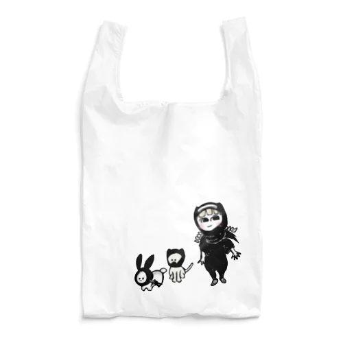 かわいい忍者 オールスターズ Reusable Bag