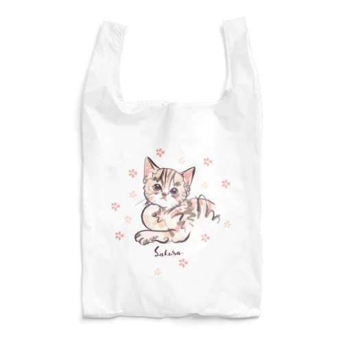 仔猫の桜ちゃん Reusable Bag