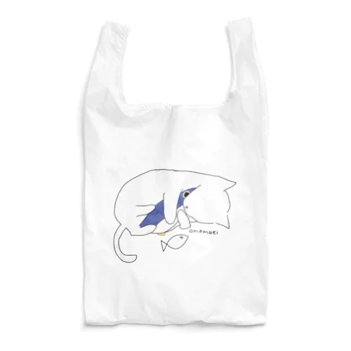 ペンギンネコ。 Reusable Bag