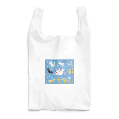 おばけエコバッグ＜狐妖怪図鑑＞ Reusable Bag